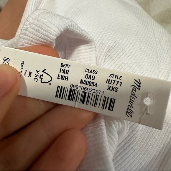 Madewell bright side thin strap tank top lighthouse - Picture 4 of 4